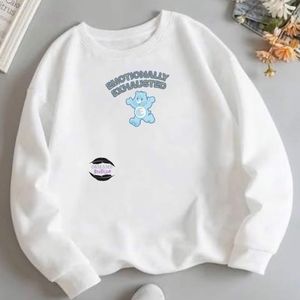 Emotionally exhausted bear sweatshirt